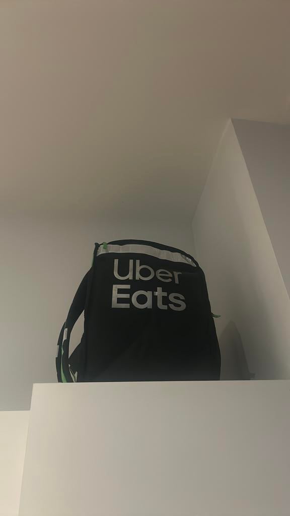 Uber eats zak, Enlèvement, Comme neuf, Noir, Autres marques