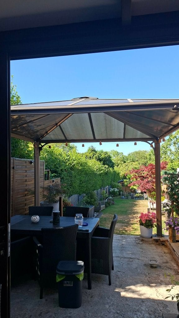 Pergola en aluminium / Tonnelle, Enlèvement, Utilisé, Autres types
