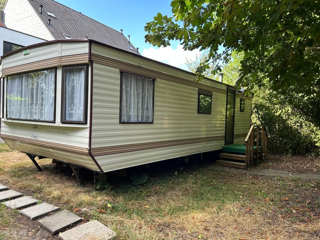Stacaravan Country Clipper 8.20mx3.50m, Caravans en Kamperen, Stacaravans, Tot en met 2