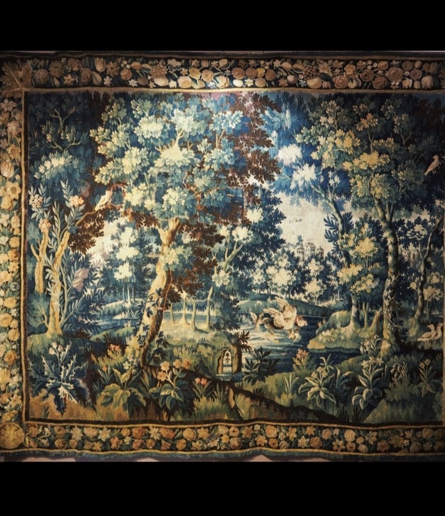 !!GEZOCHT!! Antiek wandtapijt, Aubusson, Oudenaarde, 17de, Antiek en Kunst, Curiosa en Brocante, Ophalen