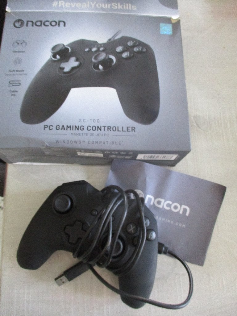 Manette de jeu 2 moteurs de vibrations Nacon, Enlèvement ou Envoi, Neuf, Nacon