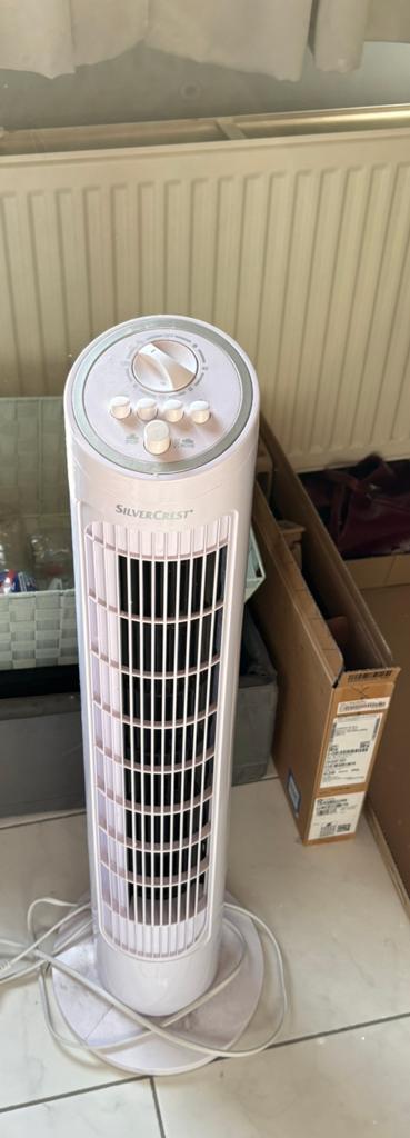 Silver crest  fan ventilator, Electroménager, Enlèvement, Comme neuf, Ventilateur tour