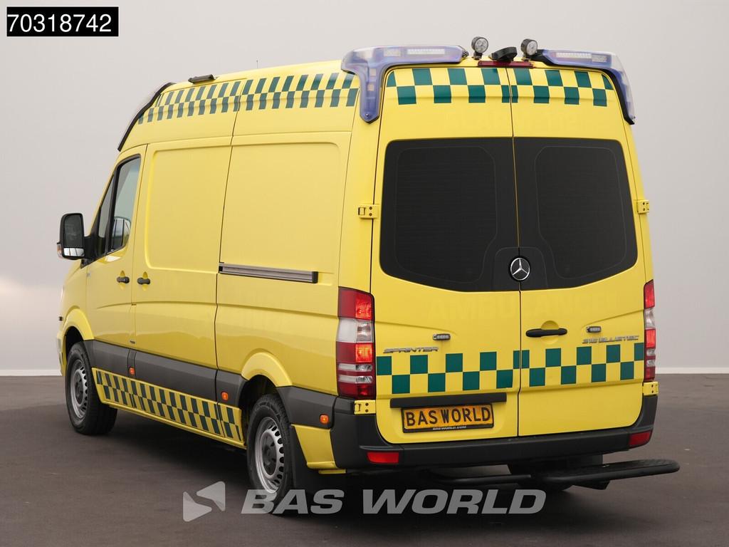 Mercedes Sprinter 316 CDI Automaat Ambulance Luchtvering L2H, Autos, Achat, Euro 6, Entreprise, 2 places