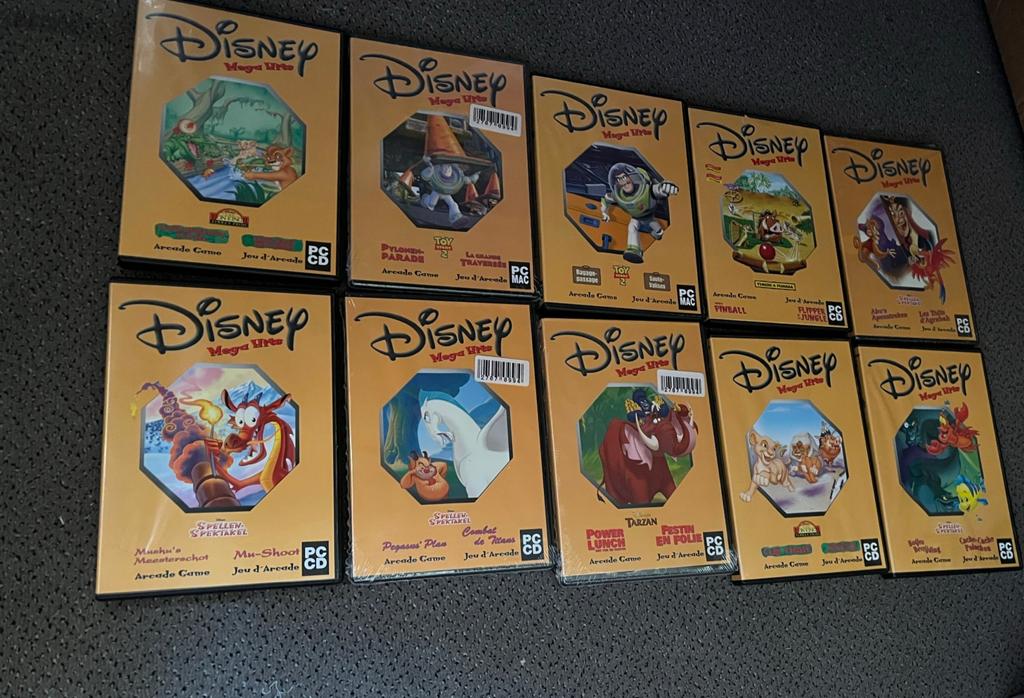Pakket van 10 computer spelletjes Disney/Pixar (windows 98), Games en Spelcomputers, Games | Pc, Ophalen, Nieuw, Avontuur en Actie