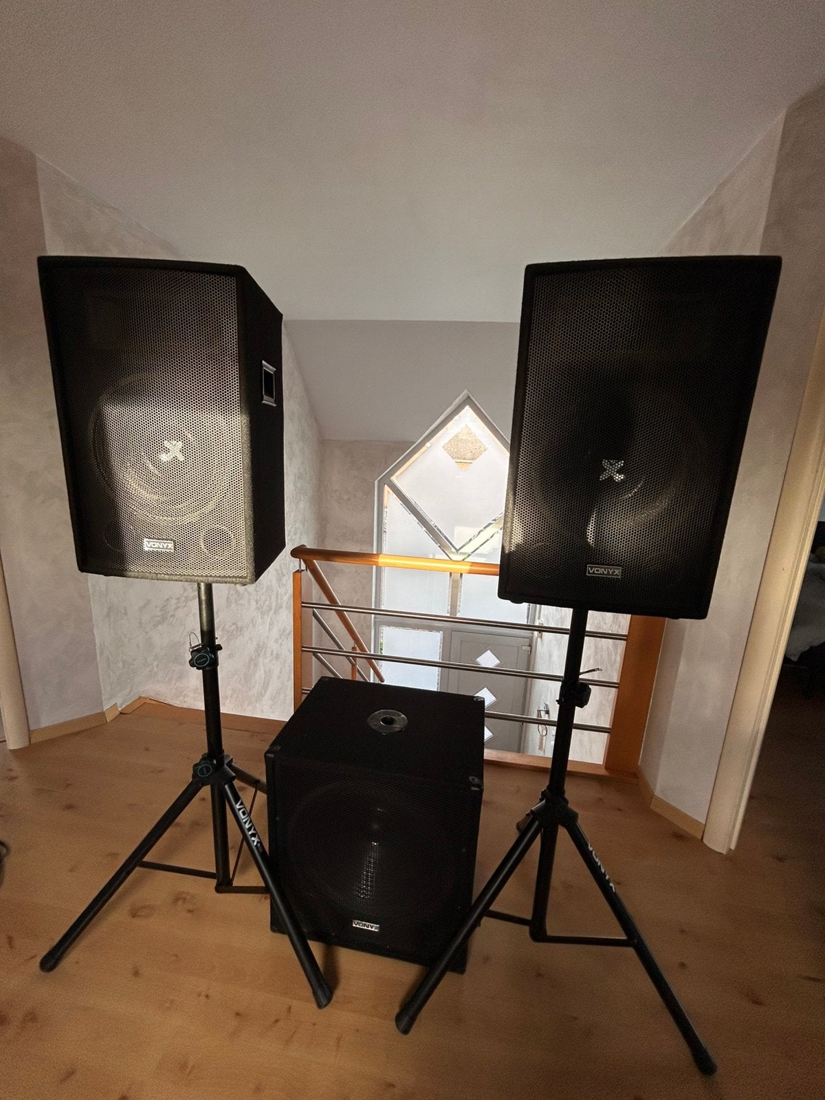 Système audio VONYX complet, TV, Hi-fi & Vidéo, Enlèvement, Comme neuf, Audio