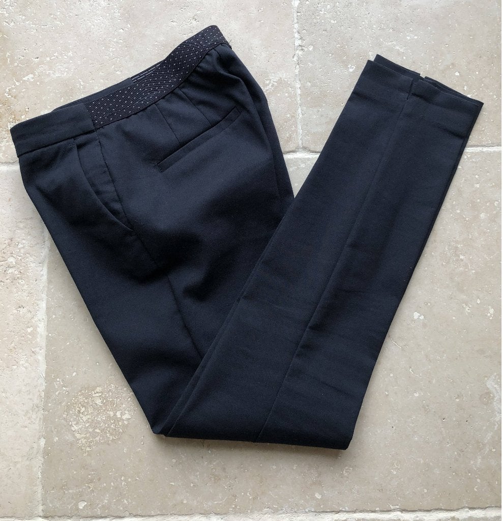 Zara plooibroek voor dames, Ophalen, Nieuw, Blauw