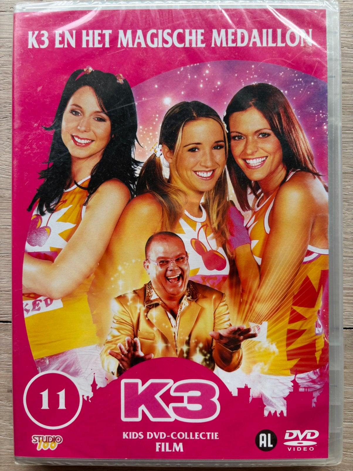 NIEUW K3 DVD - K3 en het magische medaillon (film), Avontuur, Alle leeftijden, Nieuw in verpakking, Film