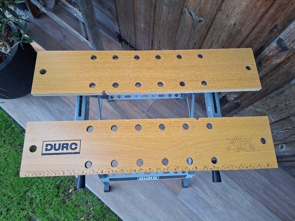 Draagbare werkbank, Bricolage & Construction, Enlèvement, Comme neuf, 70 à 120 cm, Rabattable
