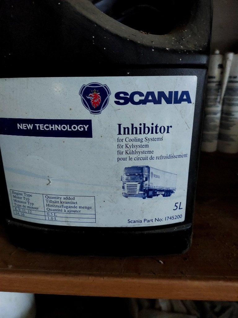 Antivries / inhibitor Scania 1745200, Enlèvement