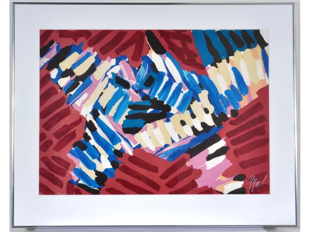 Litho Karel Appel, Ophalen