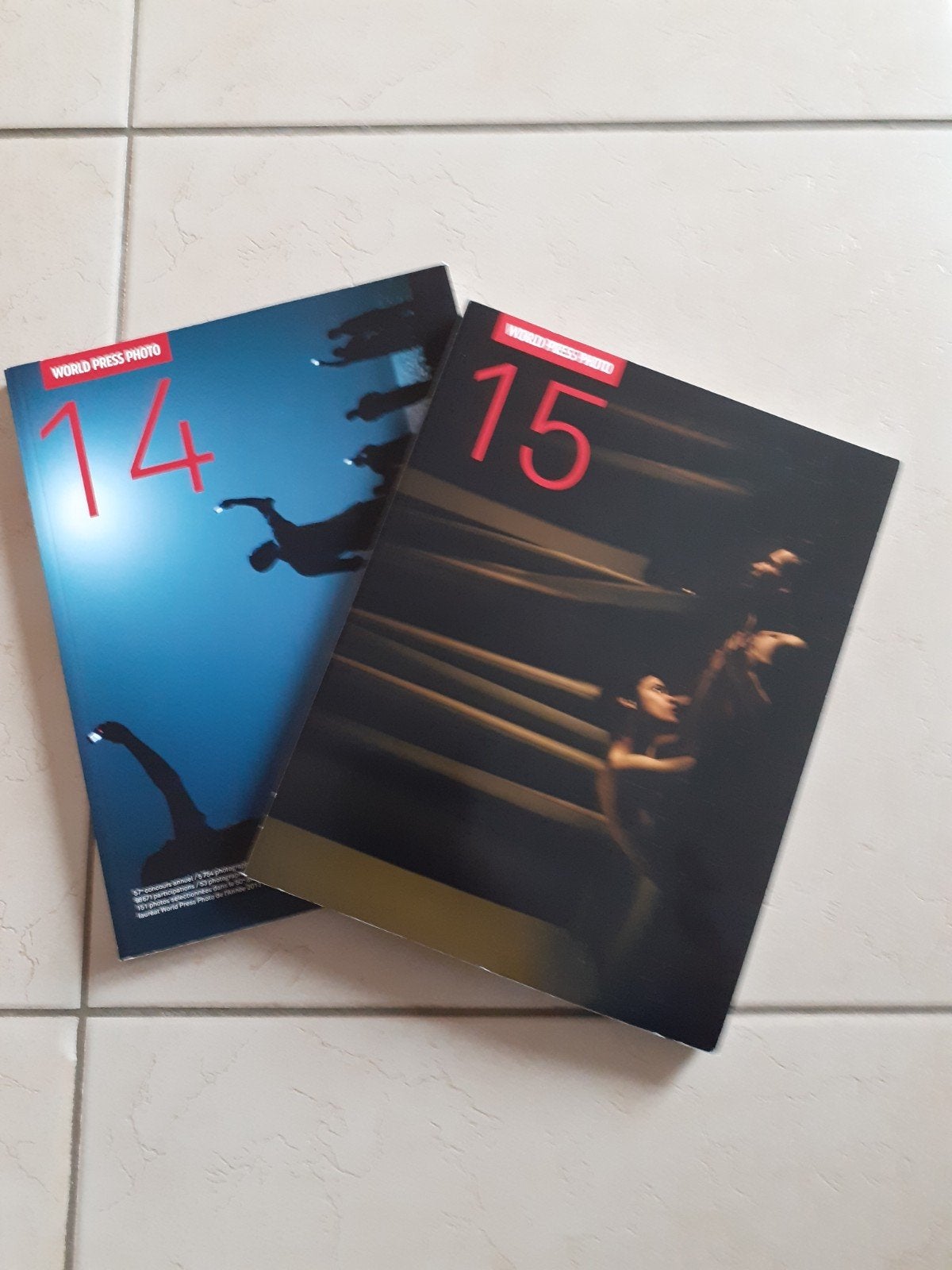 lot de 2 livres photos world press photo, Livres, Enlèvement, Comme neuf, Photographie général