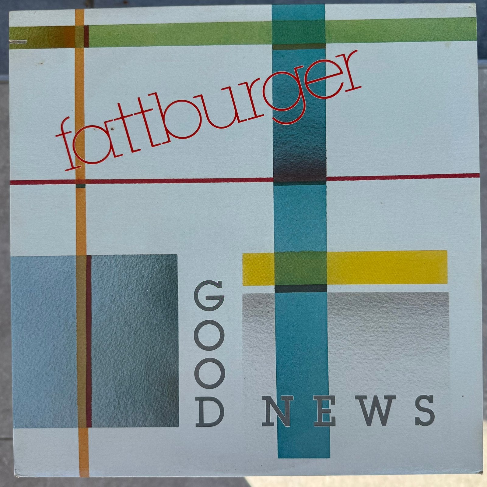 LP Fattburger - Good news, CD & DVD, Vinyles | Jazz & Blues, Enlèvement ou Envoi, Utilisé, Jazz fusion, LP