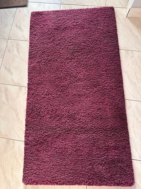 Vloerkleed Ikea adum (nr2207a), Ophalen, 100 tot 150 cm, Paars, 50 tot 100 cm
