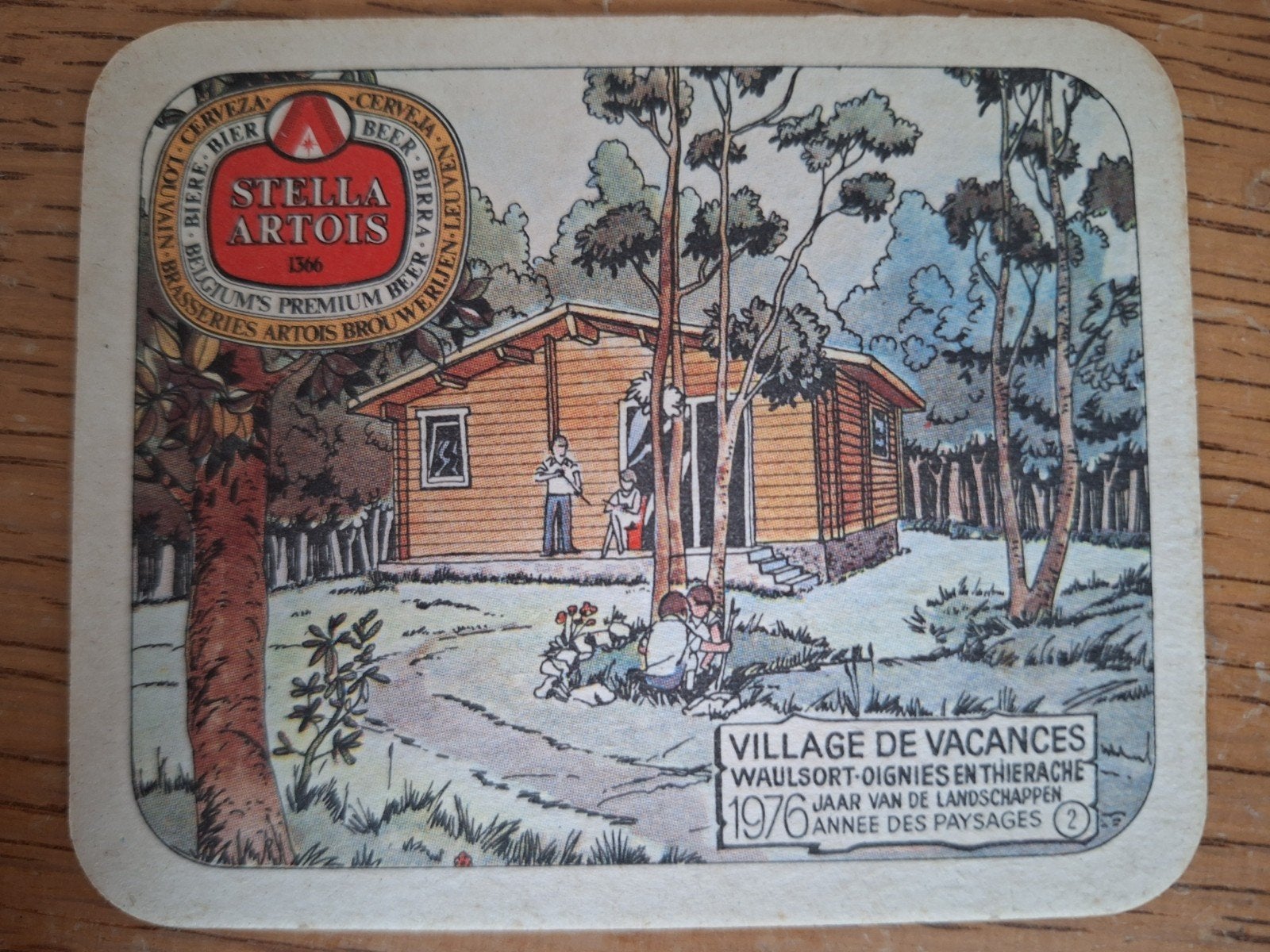 oud bierviltje brouwerij AB Inbev Stella Artois bier Leuven, Enlèvement ou Envoi, Stella Artois