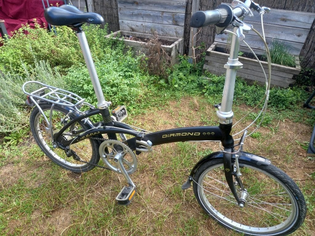 vélo pliable Diamond, Vélos & Vélomoteurs, Vélos | Vélos pliables, Autres marques, Vitesses, Frein sur jante, Enlèvement