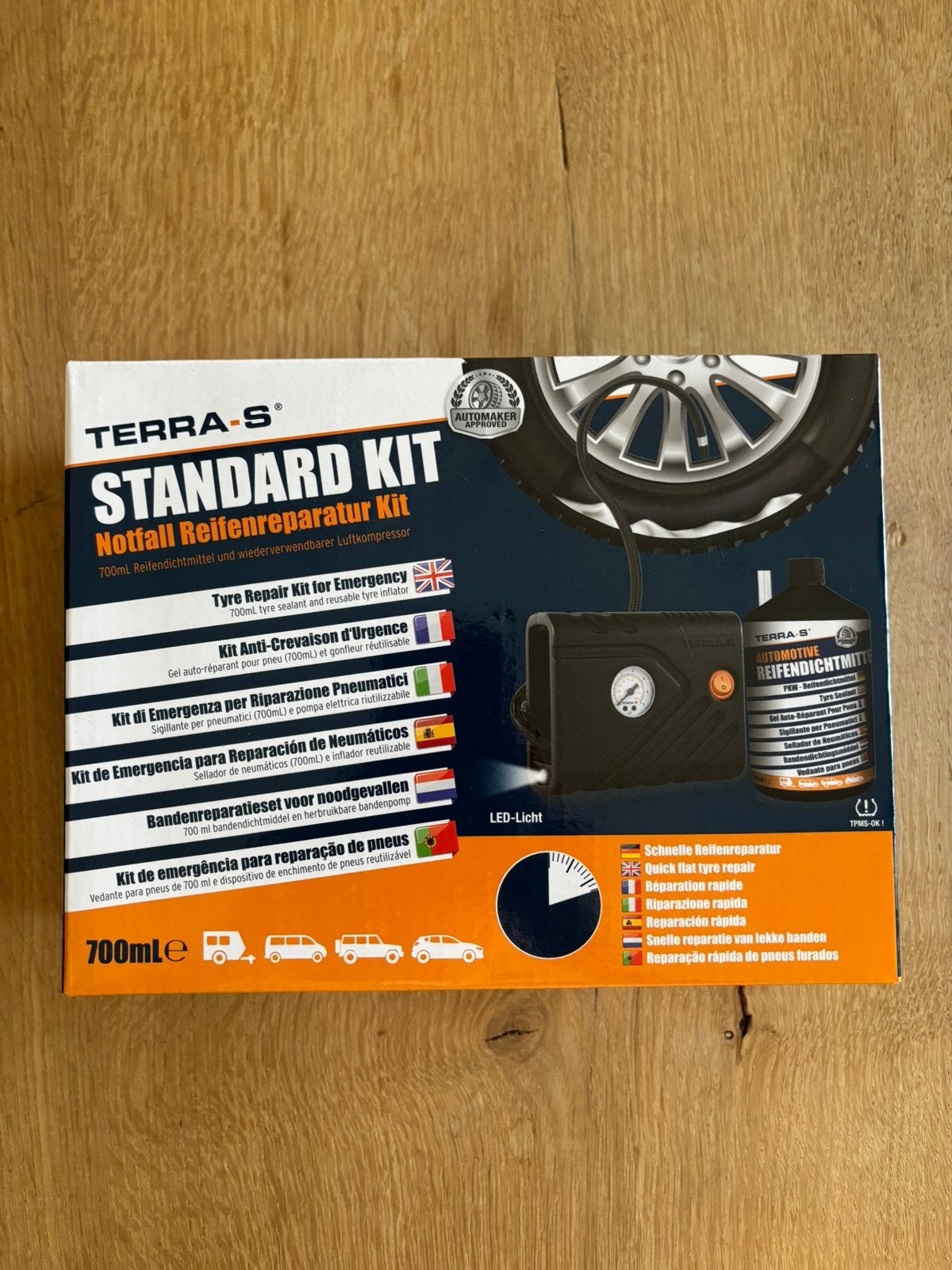 Banden reparatieset voor noodgevallen, Enlèvement, Comme neuf