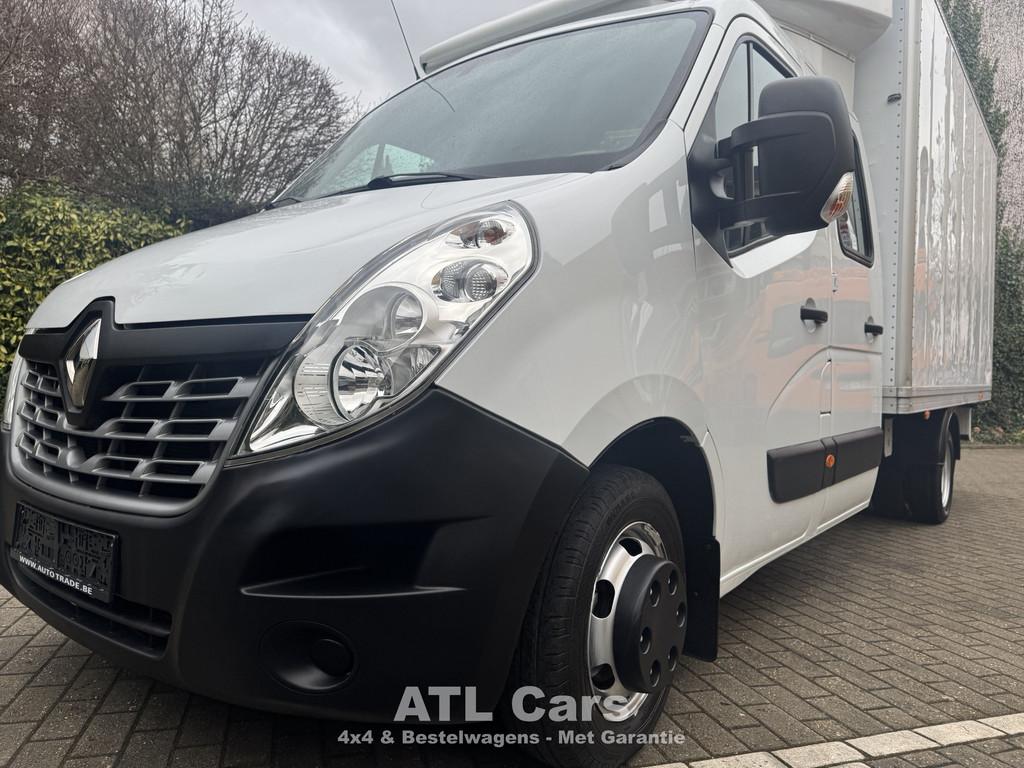 Renault Master 2.3D | DUBBEL CABINE + BAK | 133 000 KM, Auto's, Voorwielaandrijving, Euro 5, Stof, Gebruikt