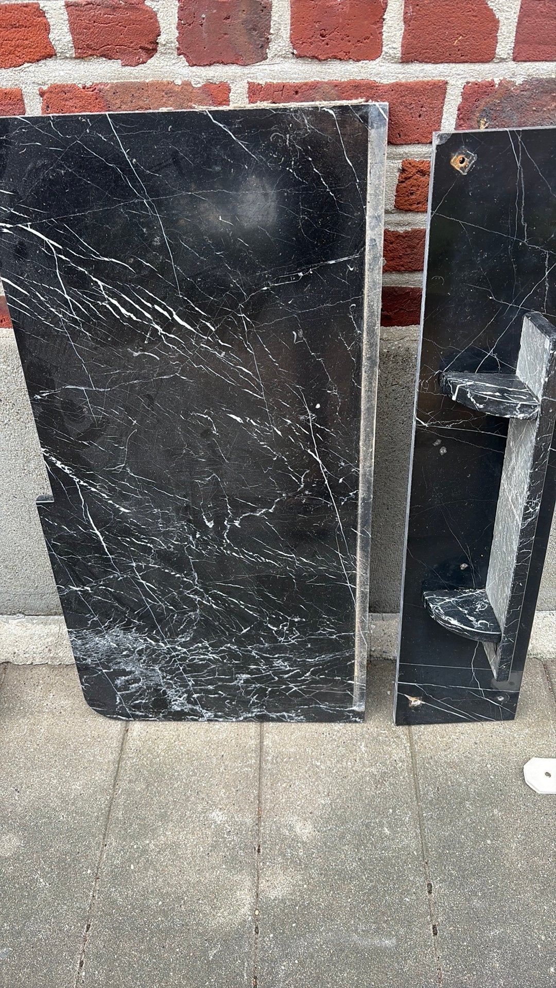 Plateaux en marbre, Bricolage & Construction, Enlèvement, Utilisé