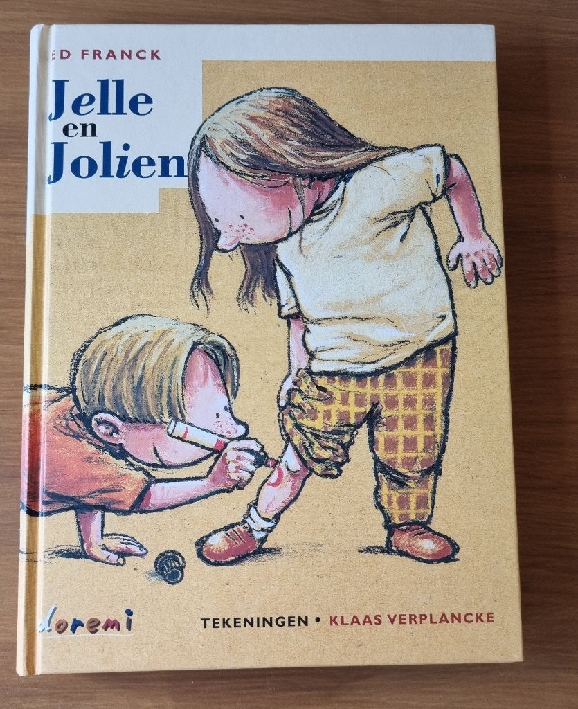 Verhalen Boek Jelle en Jolien Ed Franck, Fictie algemeen, Jongen of Meisje, Ophalen of Verzenden, Zo goed als nieuw