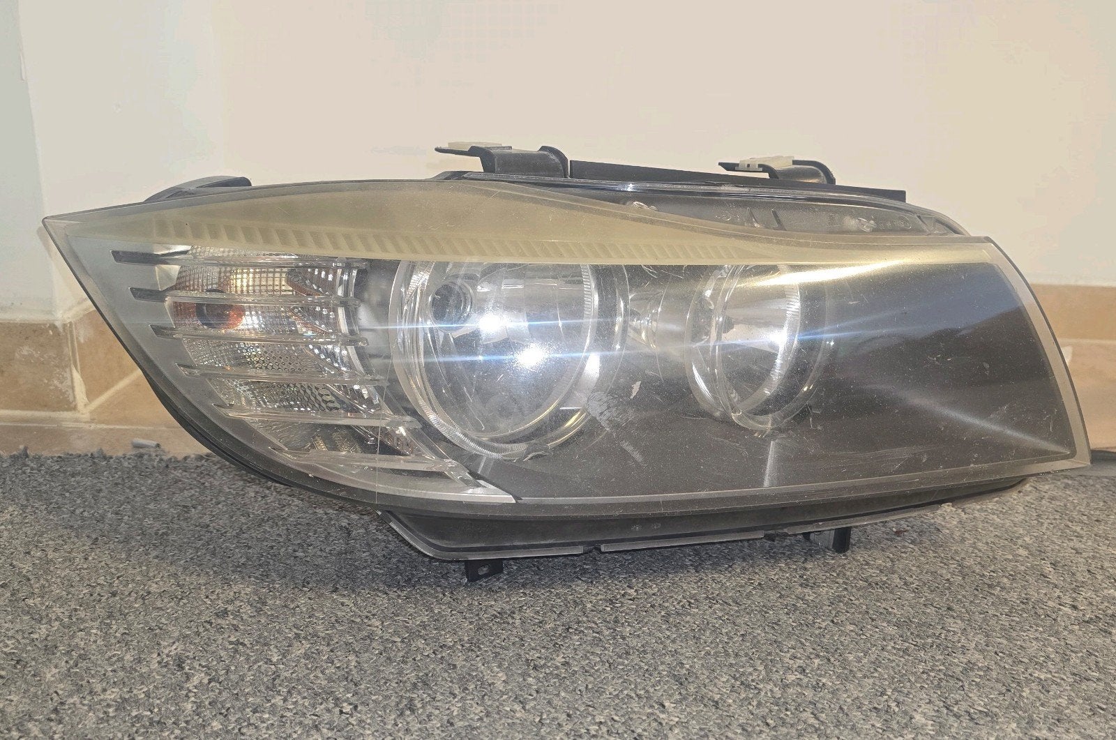 Originele Koplamp Rechts Bijrijderskant/BMW e90 e91LCI, Auto-onderdelen, Ophalen, Gebruikt, BMW
