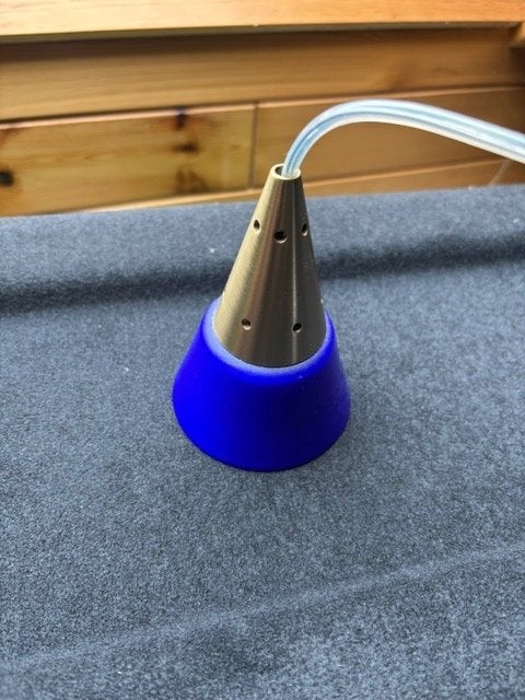 lampe suspendue, Modern - Design, GU5.3, Comme neuf, Verre