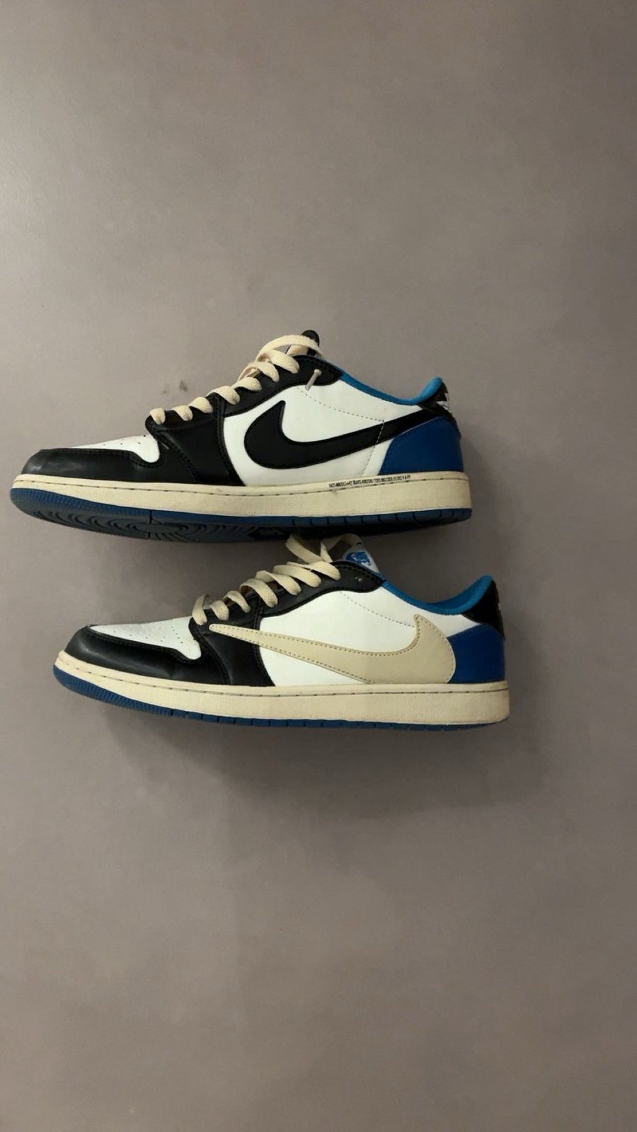 Chaussure Nike Travis, Vêtements | Hommes, Chaussures, Enlèvement ou Envoi, Porté, Bleu, Baskets