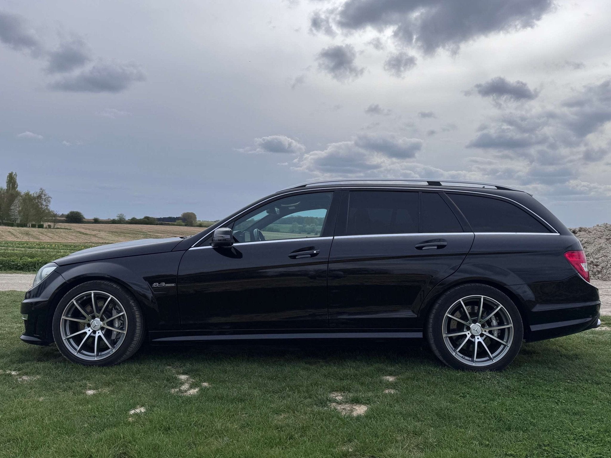 Mercedes-Benz C-Klasse 63 AMG C 63 AMG SPEEDSHIFT LICHTEVRAC, Auto's, Euro 5, Achterwielaandrijving, Gebruikt, Zwart