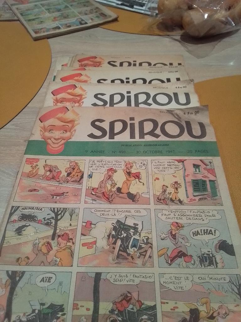 Spirou, Livres, Enlèvement