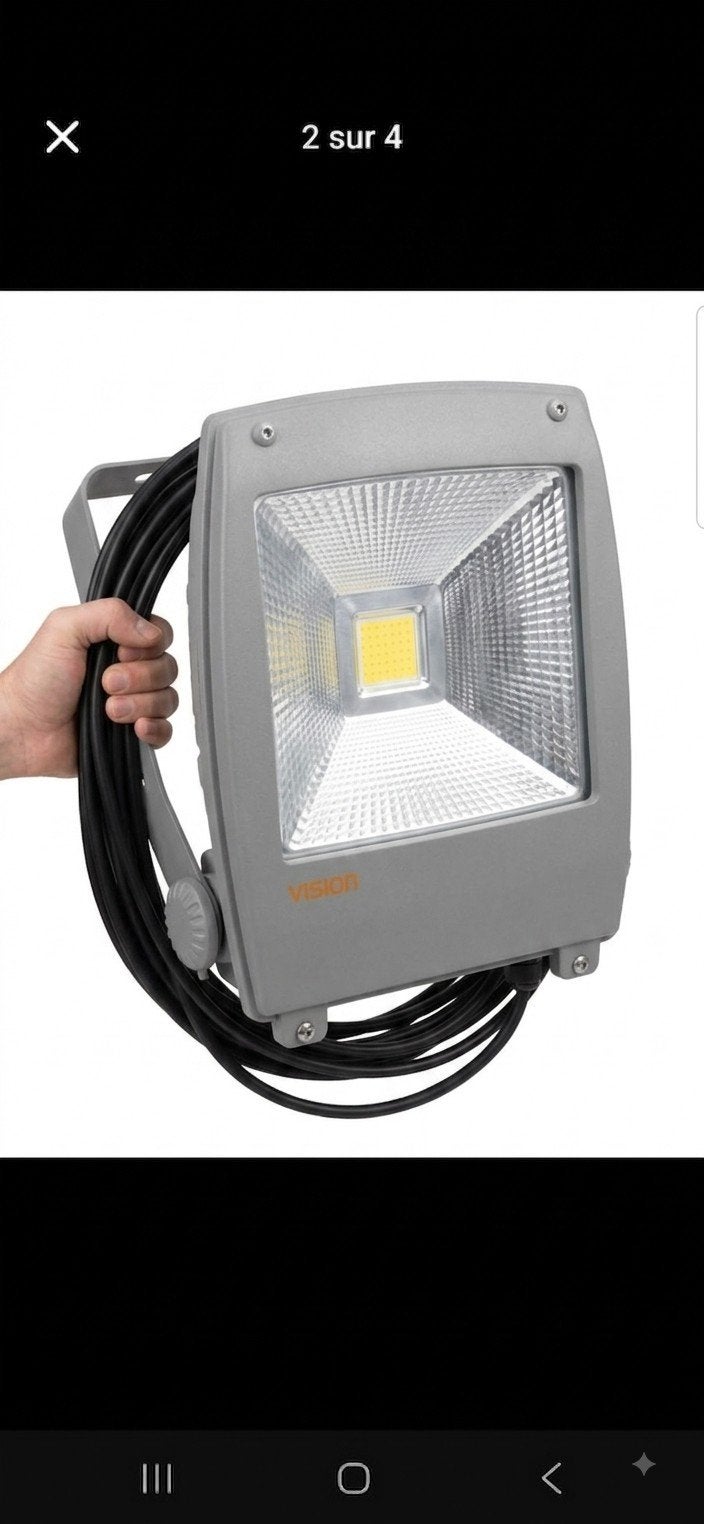 lampe spot extérieur fenon 55 w neuf, Bricolage & Construction, Éclairage de chantier, Enlèvement, Lampe