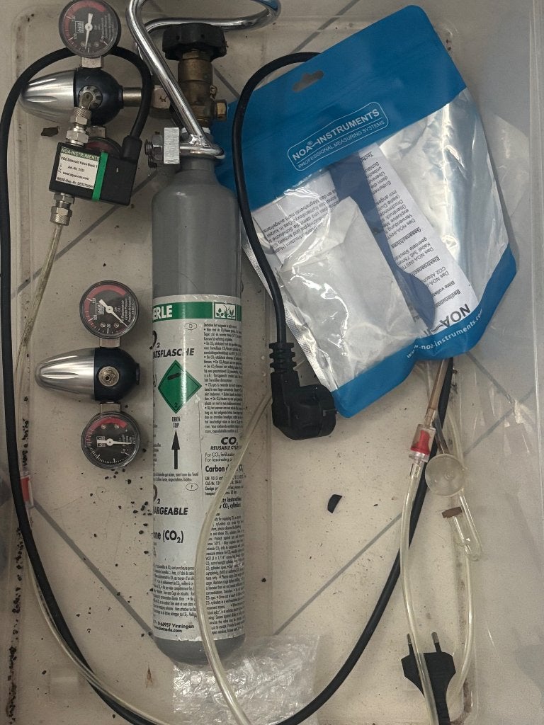 Aquarium Co2 systeem dennerle, Ophalen, Dennerle