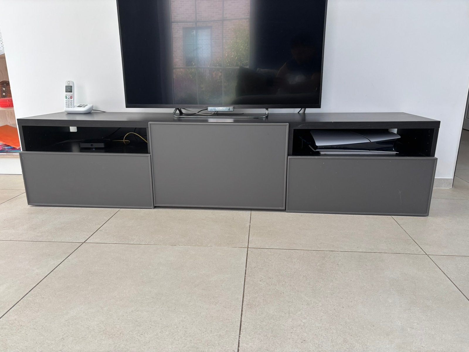 Meubles salon IKEA - TV + armoire à donner, 25 à 50 cm, Moins de 100 cm, 150 à 200 cm, Enlèvement