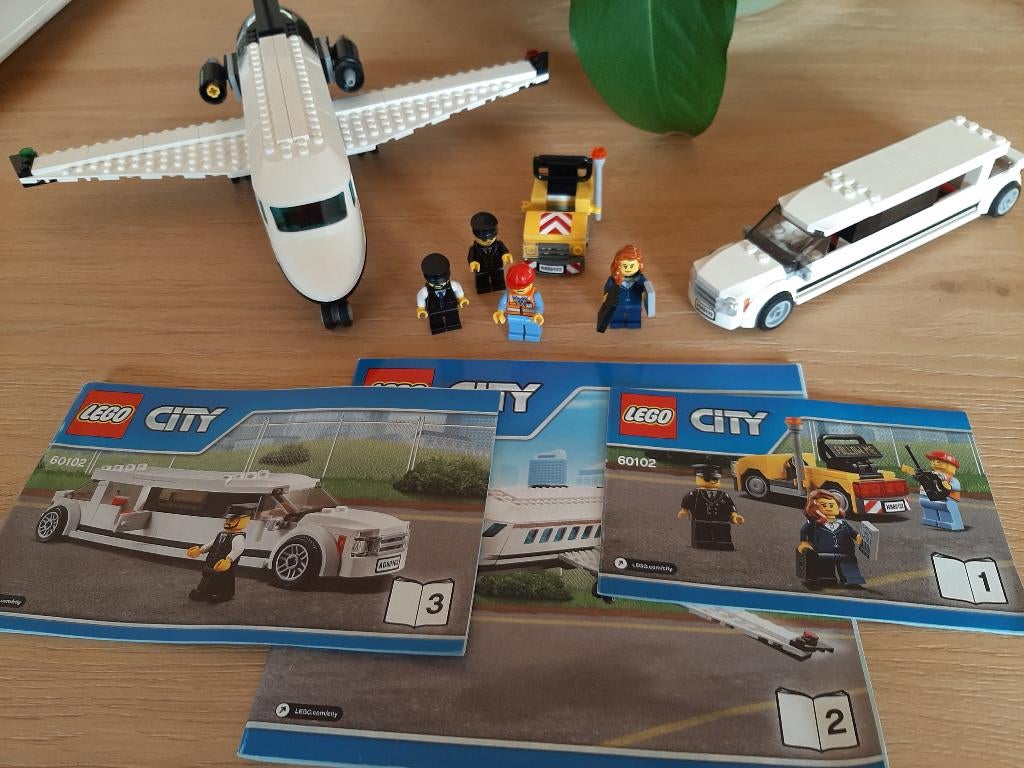 Lego City Airport set 60102 Airport VIP Service, City, Lego, Ophalen of Verzenden, Complete set
