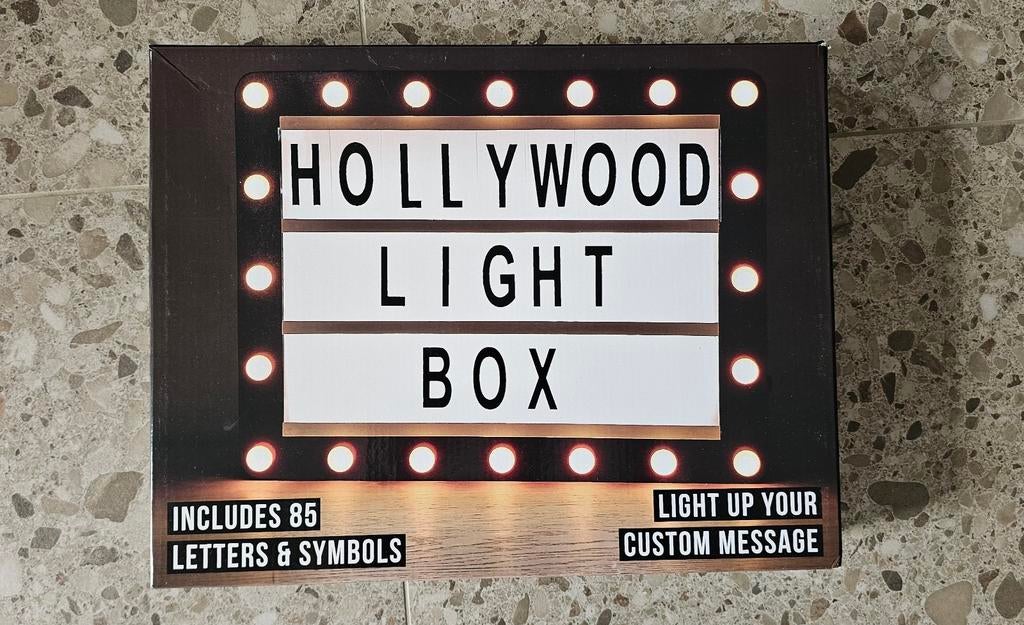 Hollywood licht reclame, Ophalen of Verzenden