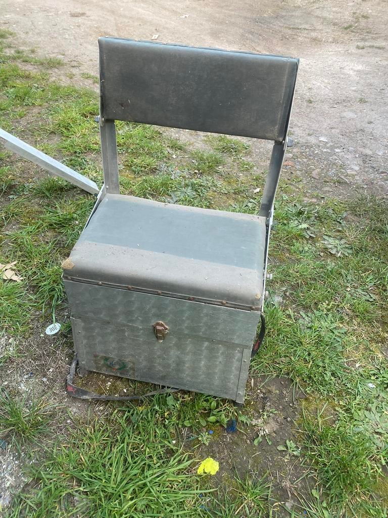 Oude visbak, Ophalen, Gebruikt, Koffer of Tas