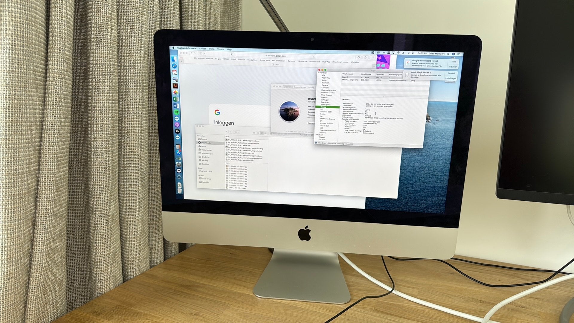 Imac 21” 2013, 1TB ssd, 2.9ghz quad core i5, Computers en Software, Apple Desktops, Ophalen, Gebruikt, 2 tot 3 Ghz, IMac