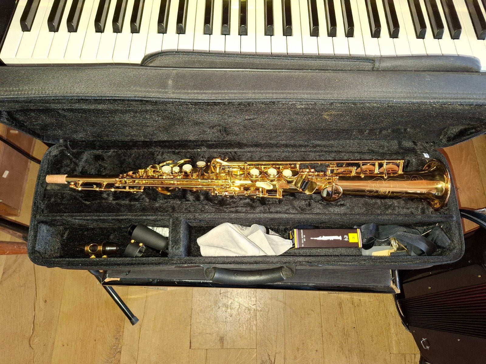 Yamaha Yss 475 Sopraan saxofoon, Musique & Instruments, Accordéons, Enlèvement