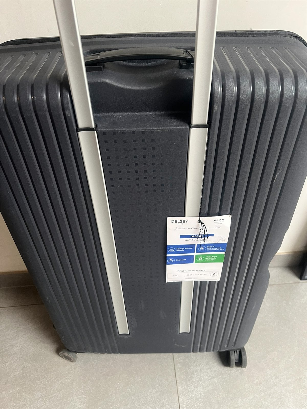 Delsey koffer 100 l, Ophalen, Zo goed als nieuw
