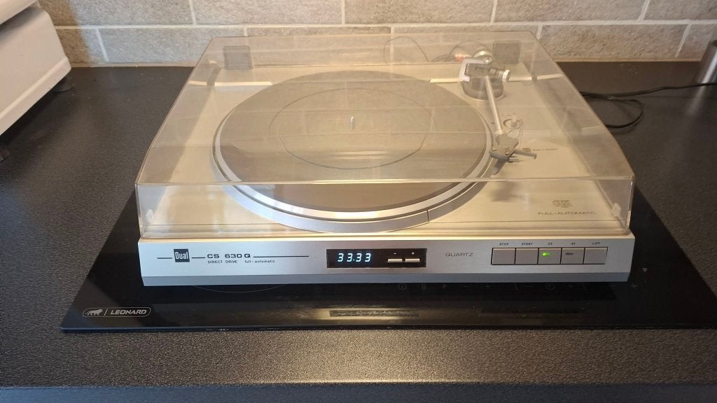 Dual CS 630Q Direct drive platenspeler, Audio, Tv en Foto, Platenspelers, Zo goed als nieuw, Platenspeler, Dual, Pitch-regelaar
