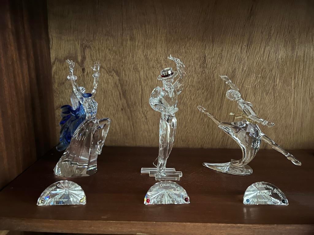 Swarovski 3 dansers - Anna, Antonio, Isadora, Verzamelen, Ophalen of Verzenden, Zo goed als nieuw, Figuurtje
