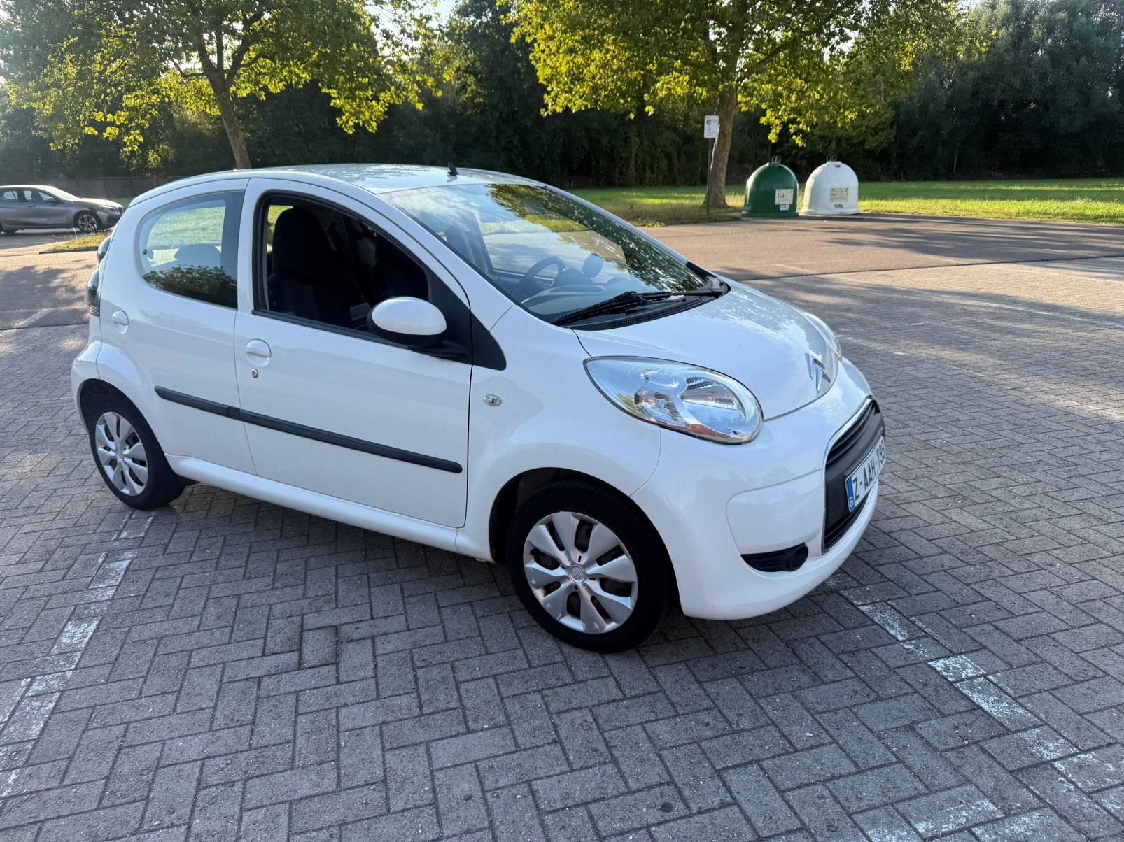 Citroen C1 10/2011 AIRCO. Garantie 1jaar, Autos, Euro 5, Achat, Entreprise, Blanc