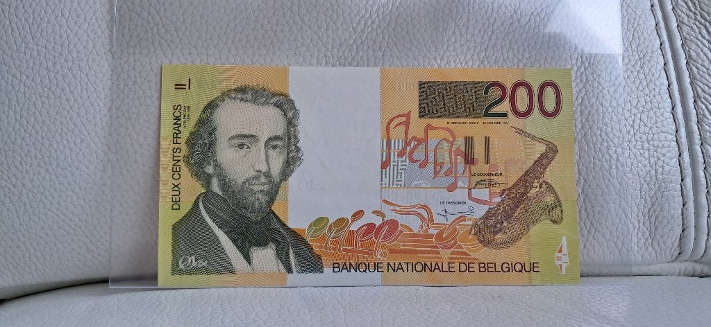 Billet de 200 francs Adolphe Sax - FDC, Envoi, Billets en vrac