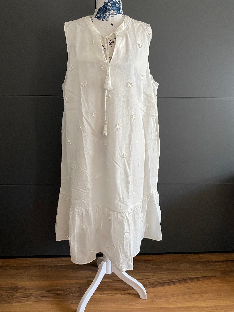 wit kleed maat 44, Kleding | Dames, Ophalen of Verzenden, Maat 42/44 (L), Wit