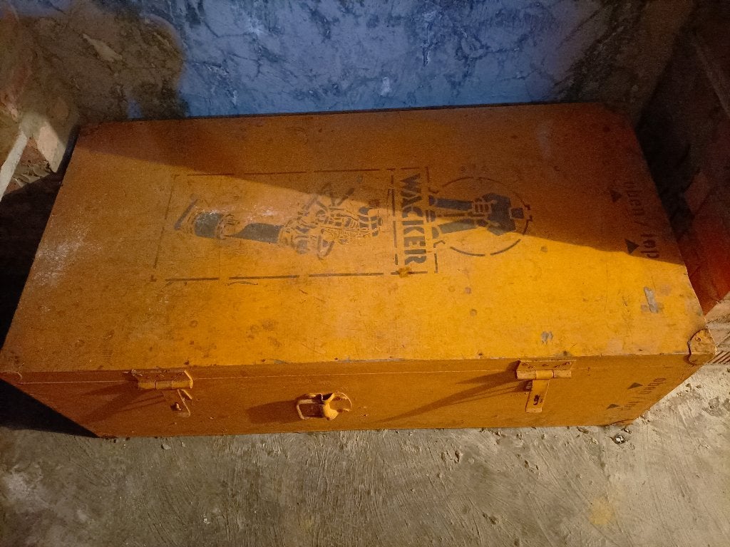 Houten kist ideaal voor gereedschap op te bergen, Ophalen, Gebruikt