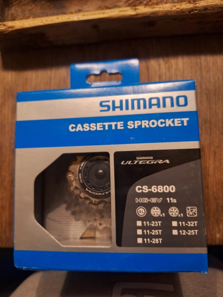 Shimano ultegra cassette sprocket 11 speed, Ophalen