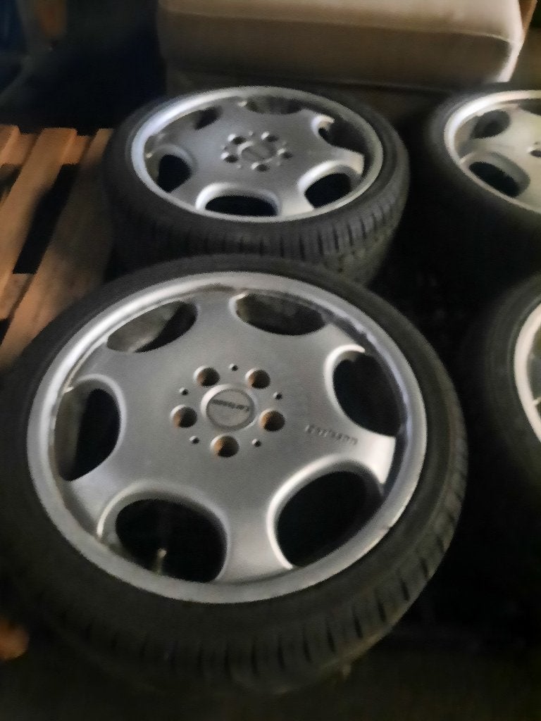 Carlsson 17 duim monoblock set w124 w201, Auto-onderdelen, Banden en Velgen, Ophalen, Band(en)