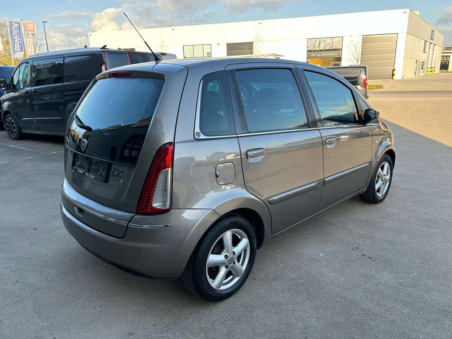 Lancia Musa 1.4 benzine 150k gelopen 70 kw zie foto's word g, Achat, Entreprise, Boîte manuelle, Beige