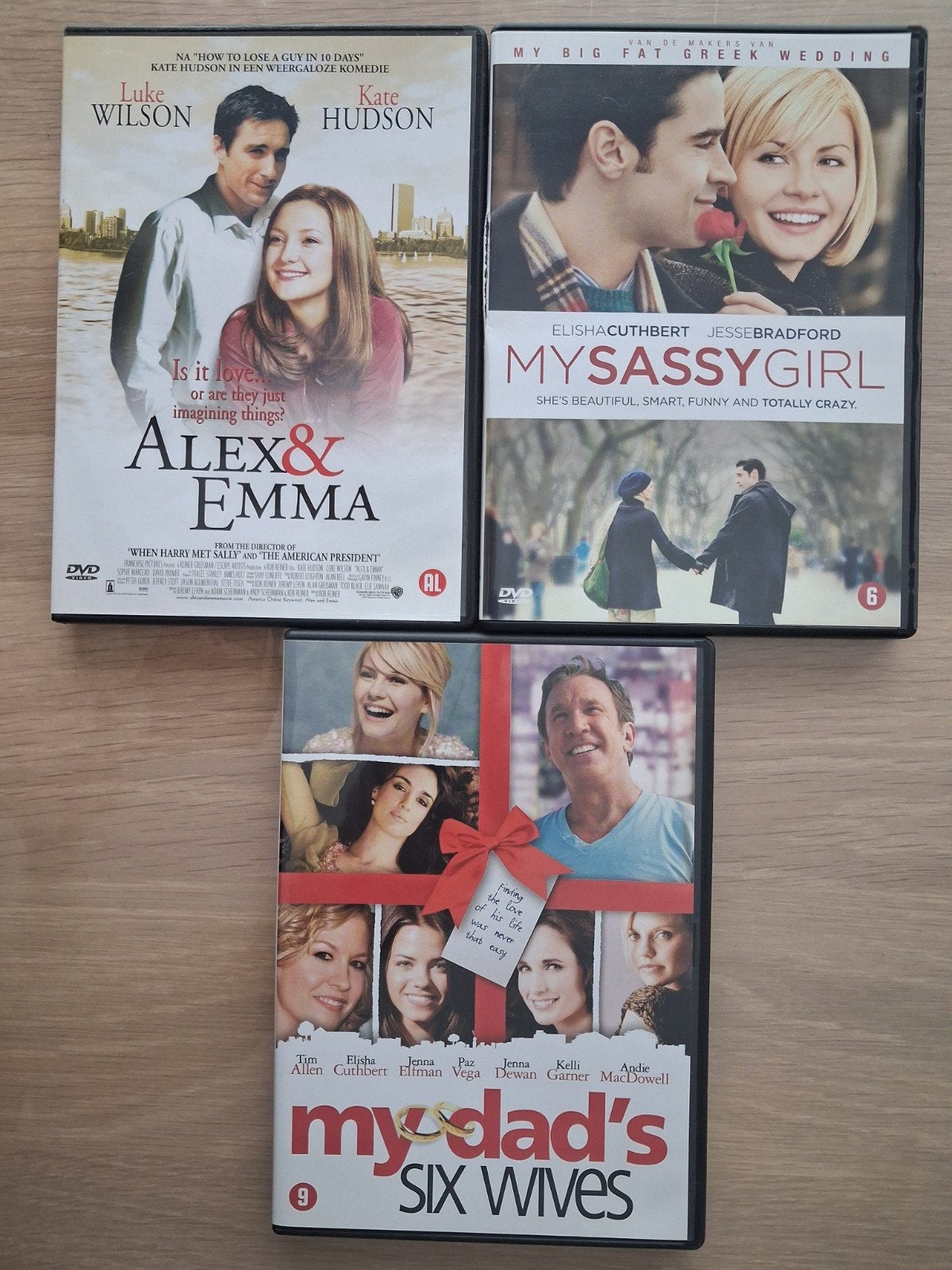 Set van 3 Romantische Komedie DVD's films, Cd's en Dvd's, Ophalen, Engels, Nederlands, Romantische komedie