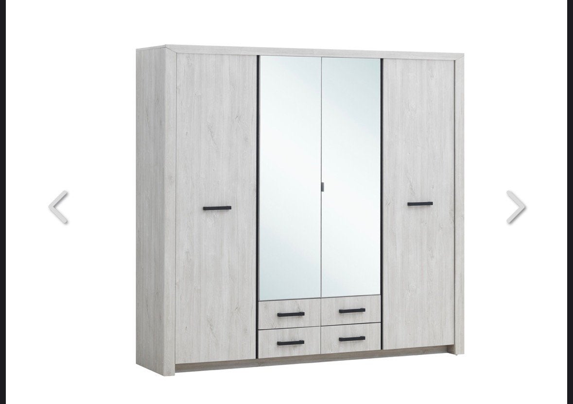 Grande armoire Elvis à 3 compartiments, Maison & Meubles, 200 cm ou plus, Enlèvement, Utilisé, 200 cm ou plus