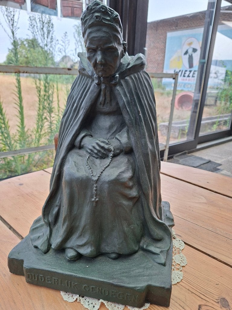 oud terracotta beeld, Enlèvement