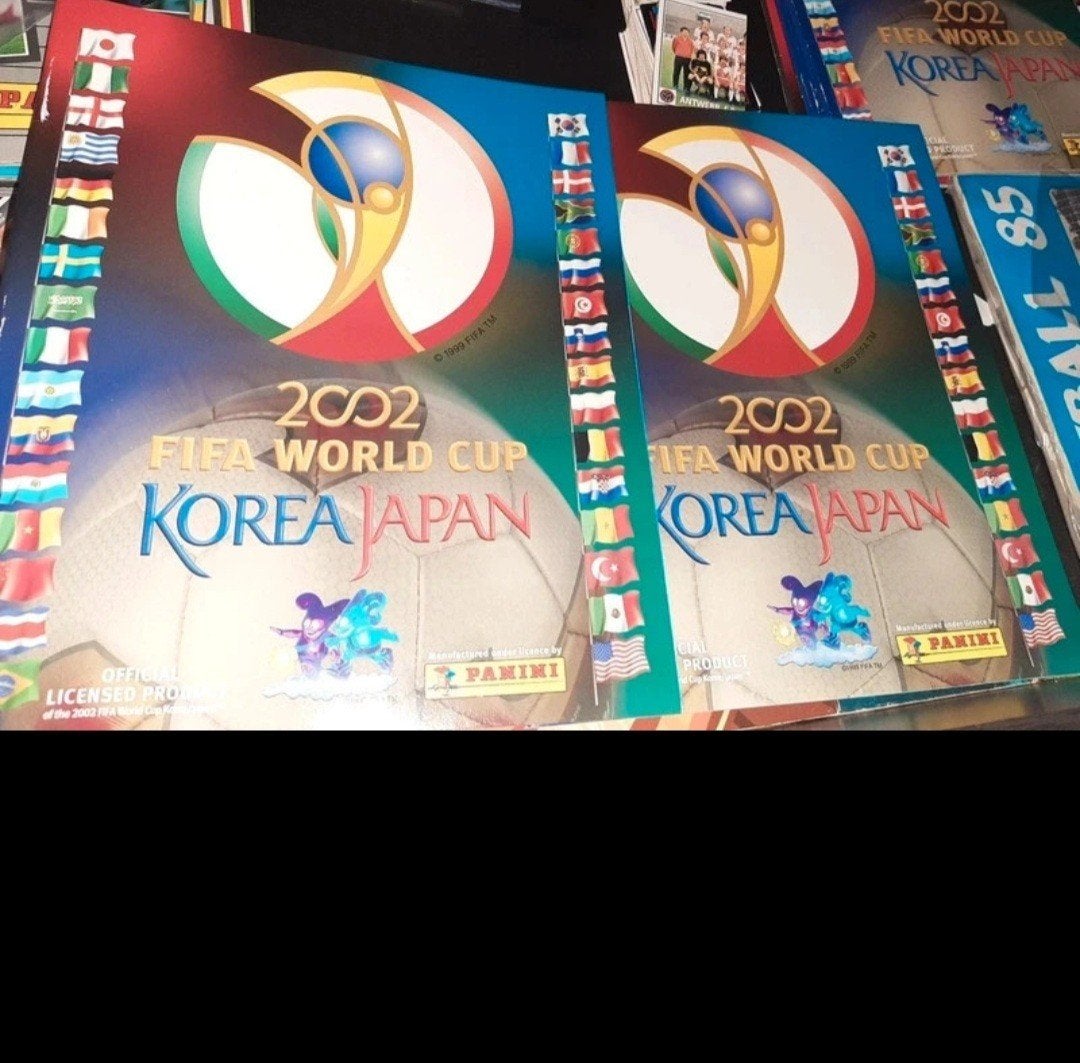 PANINI 1 ALBUM KOREA JAPAN 2002